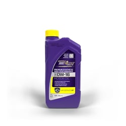 Picture of Royal Purple 01016 SAE 0W-16 Synthetic Motor Oil - 1 Quart