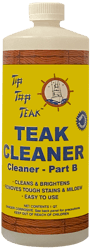 Picture of Sudbury Boat Care TC862 Tip Top Teak Two Part Teak Cleaner Part B 32oz