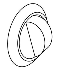 Picture of Suburban Mfg 140352 Burner Knob for SDN2U Drop-In Cooktop