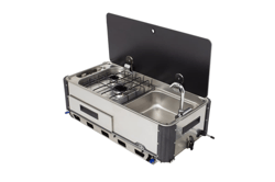 Picture of Suburban Mfg 3250AST Slide-Out Outdoor Kitchen Cooktop with Sink