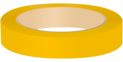 Picture of Shurtape 105691 FLS 325 Yellow Fine Line Masking Tape 18mm x 36yd (9 Rolls)
