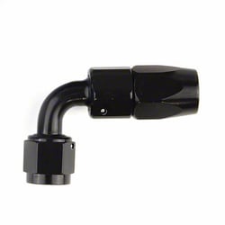 Picture of SPEEDFX 511290BK -12AN 90 Degree Full Swivel Hose End Fitting Black