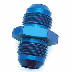 Picture of SPEEDFX 561215 Straight Flare Union Fitting -12AN Blue Anodized Aluminum