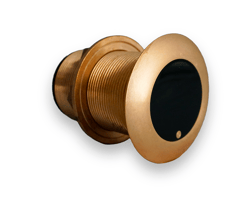 Picture of Si-Tex BT70L300-18 Bronze Thru-Hull CHIRP Transducer 300W 18° Tilt