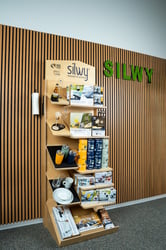 Picture of Silwy Drinkware POS-LA-1 Large Point of Sale Display Stand