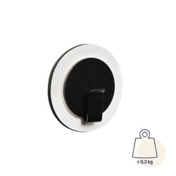 Picture of Silwy Drinkware H000-1BKW-1 Magnetic Hook Clever Black