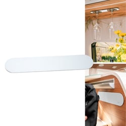 Picture of Silwy Drinkware L000-10KW-1 Magnetic Metal Strip 25cm White Leather Look