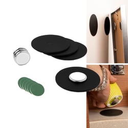 Picture of Silwy Drinkware PBB0-15-8 Magnetic Power Bundle Black - 4 Magnets with Metal Nano Gel Pads