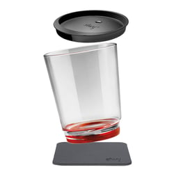 Picture of Silwy Drinkware S025-1502-1 Magnetic Drinking Cup 8.5oz Red