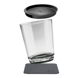 Picture of Silwy Drinkware S025-1507-1 Magnetic Drinking Cup Pearl Grey 8.5oz