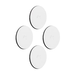 Picture of Silwy Drinkware U000-03KW-4 Metal Nano Gel Pads 5cm White 4-Pack