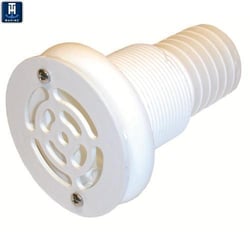 Picture of T-H Marine TH-1502F-B 1-1/2 Inch Straight Barbed Thru-Hull Fitting with Filter
