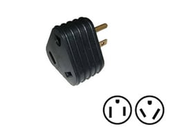 Picture of Southwire 9521TR08 RV Power Adapter 15 Amp Male to 30 Amp Female Triangle Shape