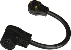 Picture of Southwire 30AM50AF18 RV Power Adapter 30 Amp Male to 50 Amp Female 18-Inch