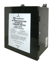 Picture of Southwire 40100-001 Automatic Transfer Switch 50 Amp Hardwire 120/240V RV