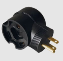 Picture of Southwire 95247508 RV Power Adapter 30-Amp Female to 15-Amp Male Angle Plug