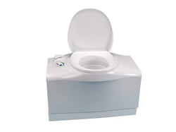 Picture of Thetford 51702 Cassette Porta Potti Permanent Marine Toilet with Electric Flush