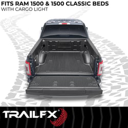 Picture of TrailFX D55U09X Drop-In Bedliner for RAM 1500 5.5ft Bed with Tailgate Liner