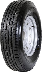 Picture of Taskmaster A16RTK6SMM ST235/80R16 Trailer Tire & Wheel Assembly 6-Lug Silver Modular
