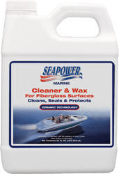 Picture of T.R. Industries SQ-32 Seapower Cleaner & Wax - 32 oz Marine Fiberglass Polish