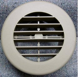 Picture of D & W Sales Eng. 3940DB 4 Inch Round Heat Vent Register Without Damper Beige
