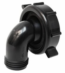 Picture of Valterra T01-0021 90 Degree Swivel Drain Connector 1-1/2 Inch to 3/4 Inch