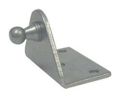 Picture of Whitecap Industries G1060BC Black Zinc-Plated Steel Mounting Bracket Set 2" x 1-1/4"