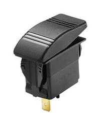 Picture of Whitecap Industries S7068C Illuminated Contura Rocker Switch Momentary DPDT