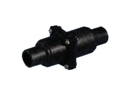Picture of Whale Water Systems LV1215B Non-Return Valve Inline 1" x 1.5" Black