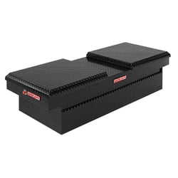Picture of Weatherguard 114-5-04 Gull Wing Crossover Truck Tool Box Black Aluminum 71.5 Inch