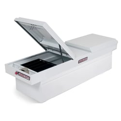 Picture of Weatherguard 125-3-04 Gull Wing Crossover Truck Tool Box Steel White