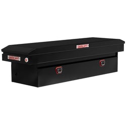 Picture of Weather Guard 126-5-04 Saddle Truck Box Steel Full Size Gloss Black 11 Cu Ft