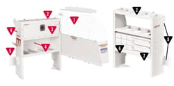 Picture of Weatherguard 6008311 General Service Package for Compact Trucks