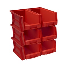 Picture of Weatherguard 9855-7-02 Model 9855-7-02 Red Bins  6in X 7.1