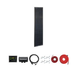 Picture of Zamp Solar KIT1034 Obsidian 90W Deluxe Solar Panel Kit with Charge Controller