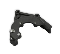 Holley 20-165BK Mid Mount LS/LSA Accessory Drive Bracket Kit with Power Steering - Black — image 6