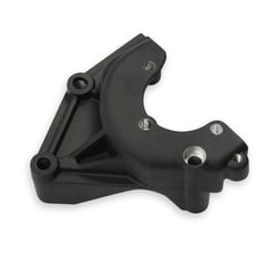 Holley 20-165BK Mid Mount LS/LSA Accessory Drive Bracket Kit with Power Steering - Black — image 3