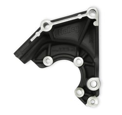 Holley 20-165BK Mid Mount LS/LSA Accessory Drive Bracket Kit with Power Steering - Black — image 2