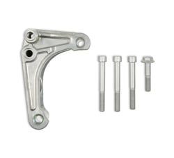 Holley 20-166 Mid Mount LSA Alternator Accessory Drive Bracket Kit Natural Finish — image 2
