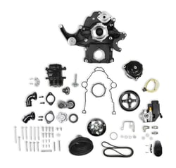 Holley 20291BK Black Mid-Mount Complete Accessory System — image 6