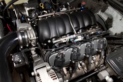 Holley 24188 LS Valve Covers Natural Cast Finish with Coil Mounts — image 6
