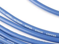 Accel 4039B Super Stock 8mm Spark Plug Wire Set - 90 Degree Boots - Blue — image 7