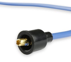 Accel 4039B Super Stock 8mm Spark Plug Wire Set - 90 Degree Boots - Blue — image 5