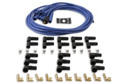 Accel 4040B 8mm Spark Plug Wire Set Blue Silicone High Performance — image 5