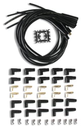 Accel 4040K 8mm Spark Plug Wire Set - Black with Straight Boots — image 2