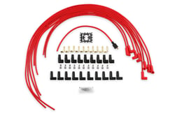 Accel 4041R 8mm Super Stock Spark Plug Wire Set - Universal Graphite Core with 90° Boots — image 2