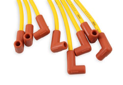 Accel 4048 8mm Spark Plug Wire Set - Yellow HEI Style Boots — image 4