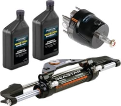 Picture of Teleflex HK6400-4 SeaStar Hydraulic Outboard Steering Kit
