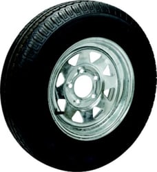Picture of Seachoice 39262 ST175/80R13 Radial Trailer Tire on 13" Galvanized Spoke Wheel Assembly 5-Lug