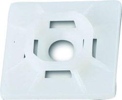 Picture of Ancor 199234 Cable Tie Adhesive Mounts Natural White 25-Pack